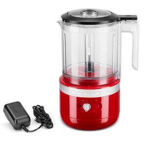 KitchenAid Cordless 5 Cup Food Chopper Red
